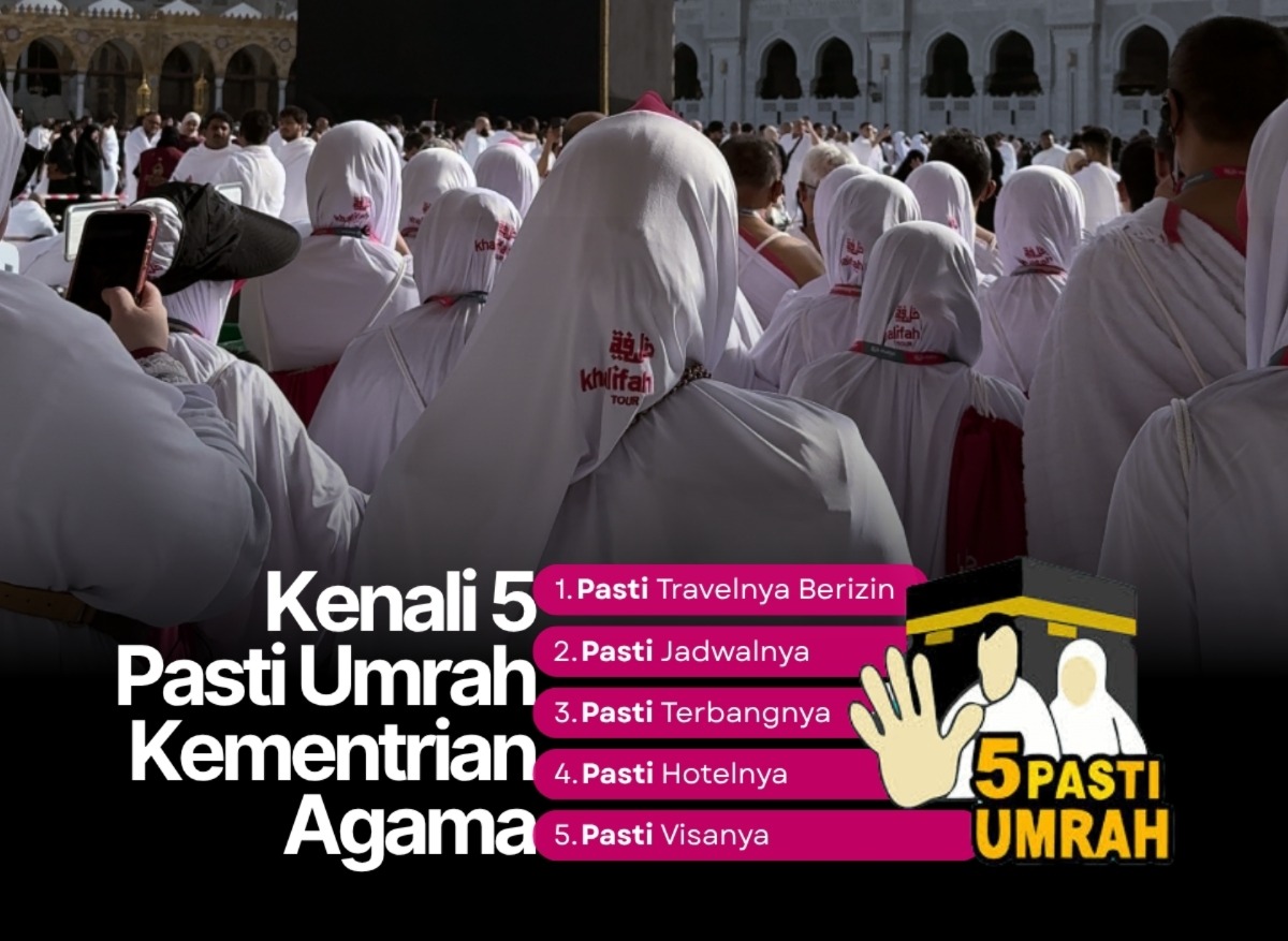 Jangan Asal Pilih! ini dia 5 Pasti Umrah Sesuai Standar Kementerian Agama