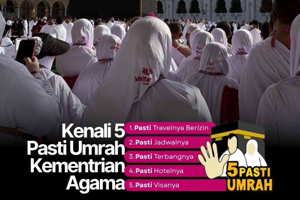 Jangan Asal Pilih! ini dia 5 Pasti Umrah Sesuai Standar Kementerian Agama