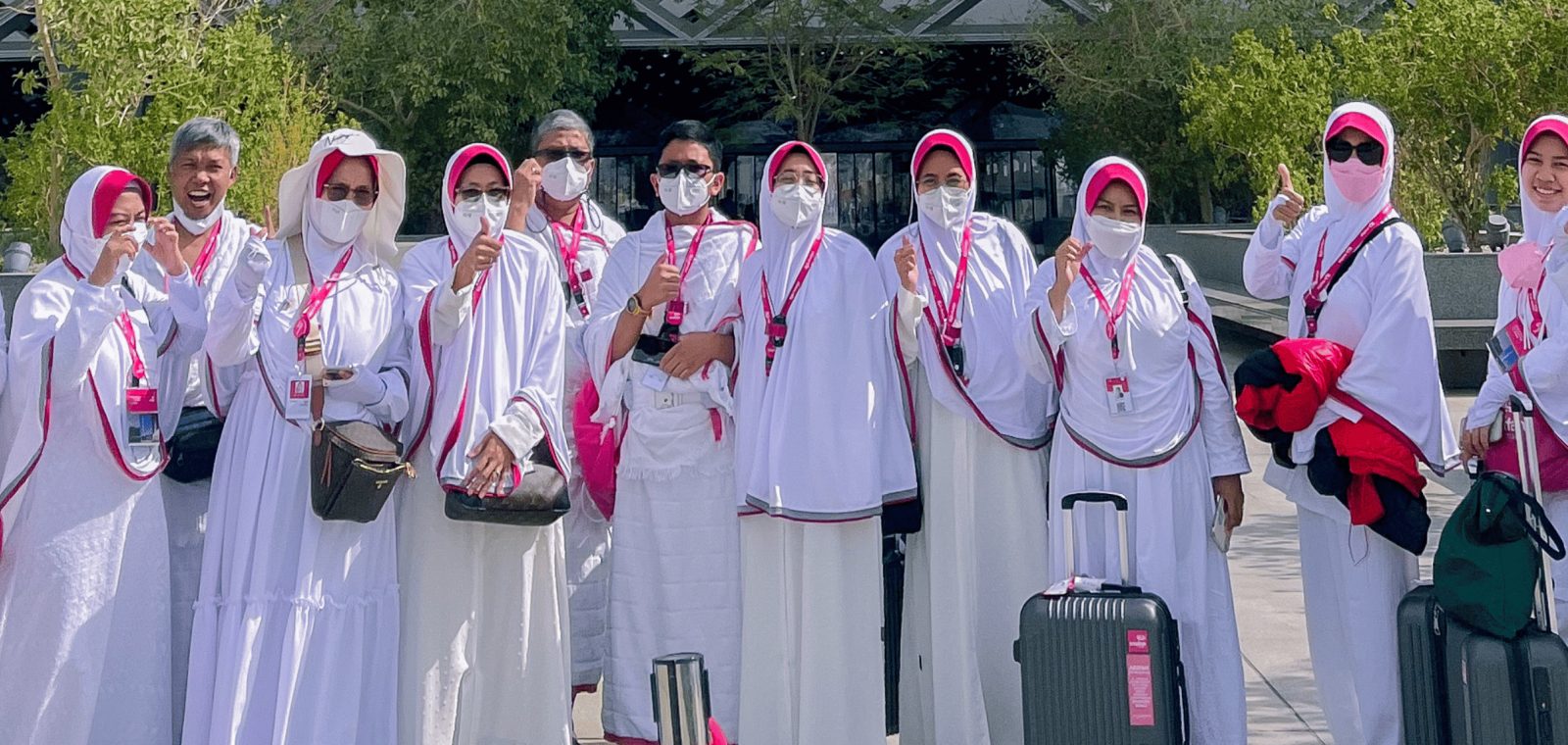 Rombongan jamaah Khalifah Tour